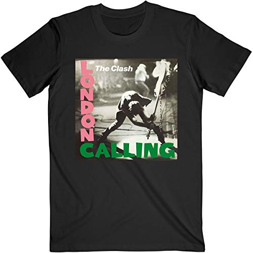 T-Shirt # S Unisex Black # London Calling von The Clash