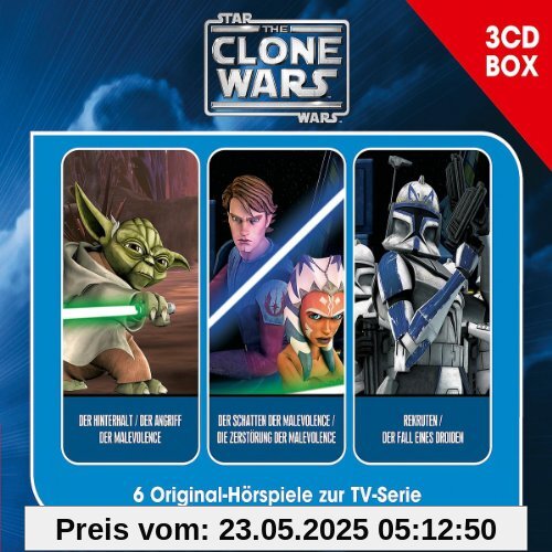 The Clone Wars - 3-CD Hörspielbox Vol.1 von The Clone Wars