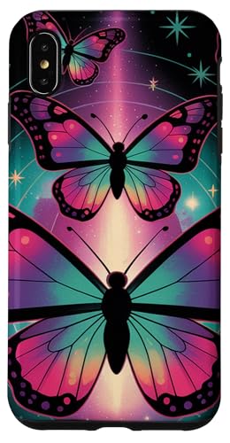 Galaktisches Weltraumschmetterlingsuniversum Kosmische Träume Hülle für iPhone XS Max von The Cosmic Butterfly Co.