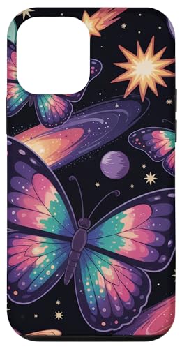 Kosmische Schmetterlinge, Galaxie, Sterne, Weltraum, Universum Hülle für iPhone 12 mini von The Cosmic Butterfly Co.