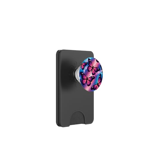 Kosmische Schmetterlingsgalaxie Sternenklare Weltraumnacht PopSockets PopWallet für MagSafe von The Cosmic Butterfly Co.