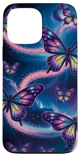 Kosmische Schmetterlingsgalaxie Weltraum Verträumter Nachthimmel Hülle für iPhone 13 Pro Max von The Cosmic Butterfly Co.