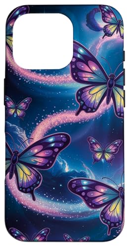 Kosmische Schmetterlingsgalaxie Weltraum Verträumter Nachthimmel Hülle für iPhone 16 Pro von The Cosmic Butterfly Co.