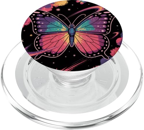 Schmetterling Galaxy Cosmic Stars Universum Dream PopSockets PopGrip für MagSafe von The Cosmic Butterfly Co.