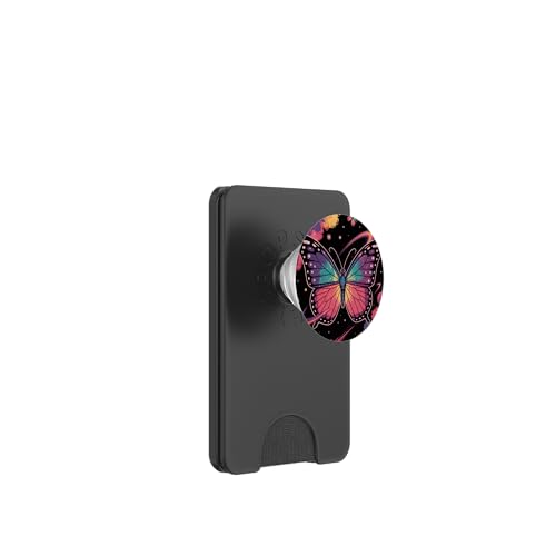Schmetterling Galaxy Cosmic Stars Universum Dream PopSockets PopWallet für MagSafe von The Cosmic Butterfly Co.