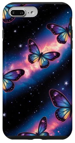 Schmetterling Galaxy Space Stars Cosmic Wonders Hülle für iPhone 7 Plus/8 Plus von The Cosmic Butterfly Co.