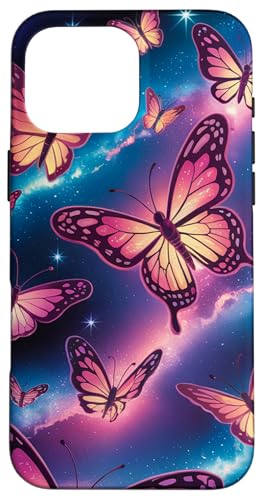 Sternenhimmel-Kunst von Cosmic Butterfly Galaxy Dreams Hülle für iPhone 16 Pro Max von The Cosmic Butterfly Co.
