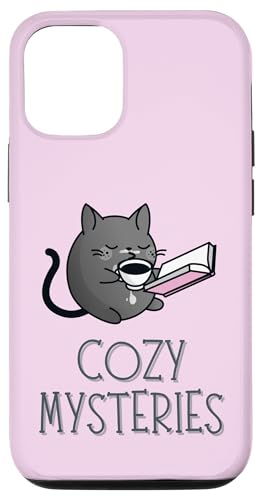 Hülle für iPhone 12/12 Pro Cozy Mysteries | Cute Cat Cozy Krimi Mystery Cat Detective von The Cozy Mystery Company