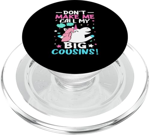 Bring mich nicht dazu, meine großen Cousins anzurufen! PopSockets PopGrip für MagSafe von The Crazy Cousin Crew