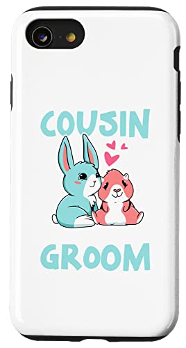Cousin des Bräutigams Hülle für iPhone SE (2020) / 7 / 8 von The Crazy Cousin Crew
