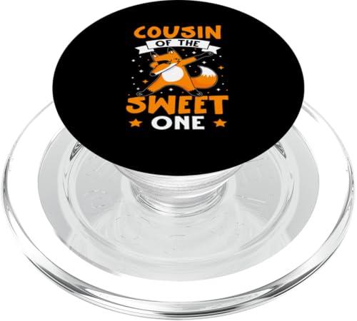 Cousin von The Sweet One Fox Dab PopSockets PopGrip für MagSafe von The Crazy Cousin Crew