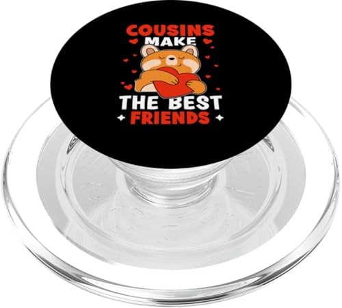Cousins machen das Herz der besten Freunde PopSockets PopGrip für MagSafe von The Crazy Cousin Crew