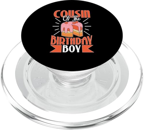 Cousins: Cousin des Geburtstagsjungen PopSockets PopGrip für MagSafe von The Crazy Cousin Crew