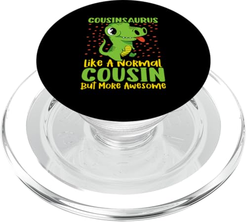 Cousinsaurus - Wie ein normaler Cousin, aber noch toller PopSockets PopGrip für MagSafe von The Crazy Cousin Crew