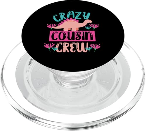 Crazy Cousin Crew Dinosaurier-Dino PopSockets PopGrip für MagSafe von The Crazy Cousin Crew