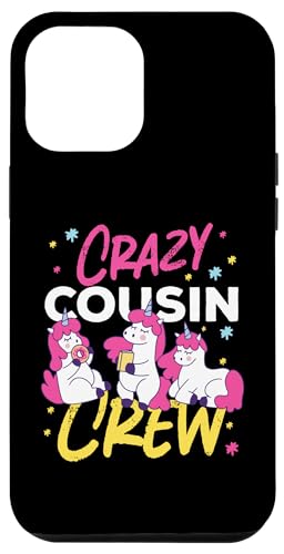 Crazy Cousin Crew Drei Einhörner für Mädchen Hülle für iPhone 12 Pro Max Crazy Cousin Crew Drei Einhörner für Mädchen Hülle für iPhone 12 Pro Max von The Crazy Cousin Crew