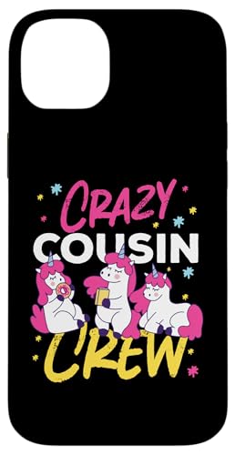 Crazy Cousin Crew Drei Einhörner für Mädchen Hülle für iPhone 14 Plus Crazy Cousin Crew Drei Einhörner für Mädchen Hülle für iPhone 14 Plus von The Crazy Cousin Crew