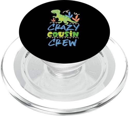 Crazy Cousin Crew Jungen Dinosaurier Dinosaurier PopSockets PopGrip für MagSafe von The Crazy Cousin Crew