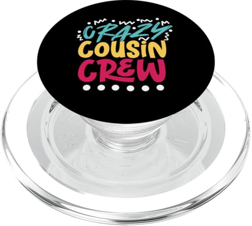 Crazy Cousin Crew im Vintage-Look PopSockets PopGrip für MagSafe von The Crazy Cousin Crew