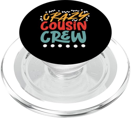 Crazy Cousin Crew im Vintage-Look PopSockets PopGrip für MagSafe von The Crazy Cousin Crew