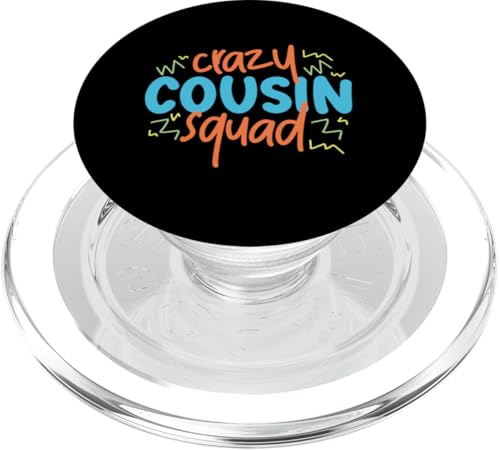 Crazy Cousin Squad süßes Design für Mädchen und Jungen PopSockets PopGrip für MagSafe von The Crazy Cousin Crew