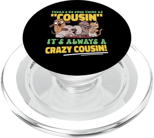 Crazy Cousin Tiere spielen Brettspiel PopSockets PopGrip für MagSafe Crazy Cousin Tiere spielen Brettspiel PopSockets PopGrip für MagSafe von The Crazy Cousin Crew