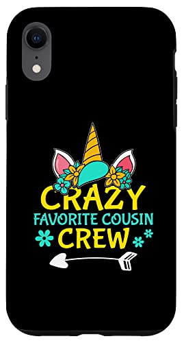 Crazy Favorite Cousin Crew Einhorn für Mädchen Hülle für iPhone XR Crazy Favorite Cousin Crew Einhorn für Mädchen Hülle für iPhone XR von The Crazy Cousin Crew