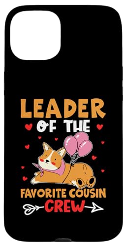 Crew-Design mit Hund von Leader Of The Favorite Cousin Hülle für iPhone 15 Plus Crew-Design mit Hund von Leader Of The Favorite Cousin Hülle für iPhone 15 Plus von The Crazy Cousin Crew