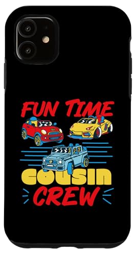 Fun Time Cousin Crew Spielzeugautos Hülle für iPhone 11 Fun Time Cousin Crew Spielzeugautos Hülle für iPhone 11 von The Crazy Cousin Crew