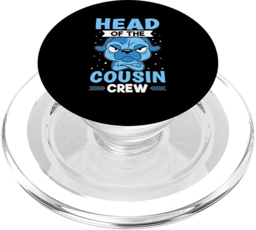 Head Of The Cousin Crew für Mädchen und Jungen PopSockets PopGrip für MagSafe von The Crazy Cousin Crew
