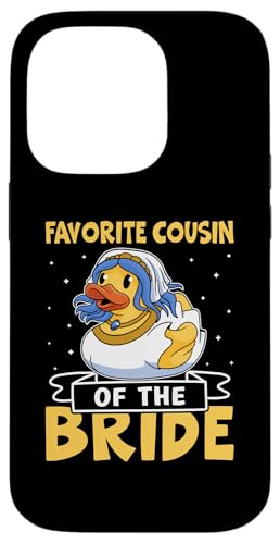 Lieblings-Cousin der Braut, lustige Ente Hülle für iPhone 14 Pro von The Crazy Cousin Crew