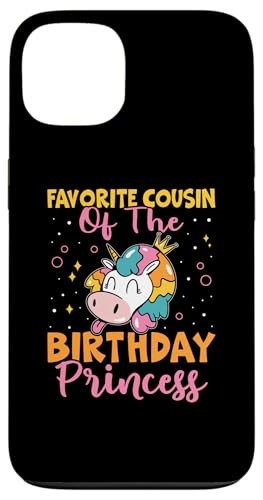 Lieblings-Cousin der Geburtstagsprinzessin mit Einhorn Hülle für iPhone 13 Lieblings-Cousin der Geburtstagsprinzessin mit Einhorn Hülle für iPhone 13 von The Crazy Cousin Crew