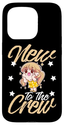 Neu in der Crew für Mädchen Hülle für iPhone 15 Pro Neu in der Crew für Mädchen Hülle für iPhone 15 Pro von The Crazy Cousin Crew
