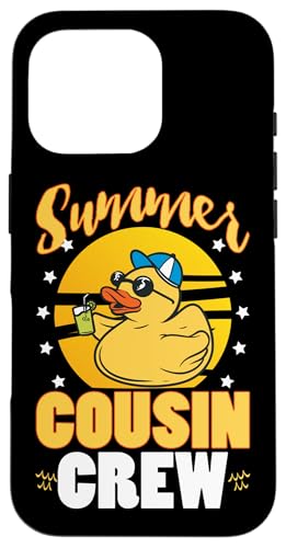 Summer Cousin Crew Gelbe Ente Hülle für iPhone 16 Pro Summer Cousin Crew Gelbe Ente Hülle für iPhone 16 Pro von The Crazy Cousin Crew