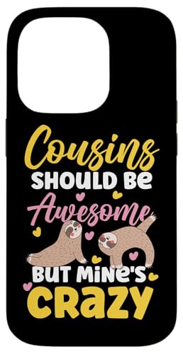Verrückter und toller Cousin Zwei Faultiere Hülle für iPhone 14 Pro Verrückter und toller Cousin Zwei Faultiere Hülle für iPhone 14 Pro von The Crazy Cousin Crew