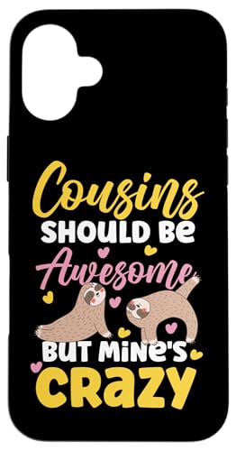 Verrückter und toller Cousin Zwei Faultiere Hülle für iPhone 16 Plus Verrückter und toller Cousin Zwei Faultiere Hülle für iPhone 16 Plus von The Crazy Cousin Crew