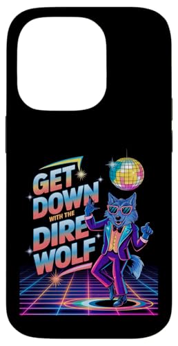 Dire Wolf Reunion Remos Romulus Lustiger Dire Wolf Disco Funky Hülle für iPhone 14 Pro Dire Wolf Reunion Remos Romulus Lustiger Dire Wolf Disco Funky Hülle für iPhone 14 Pro von The Dire Wolf Return Wolves Lover