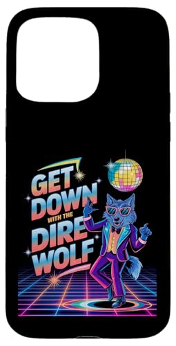 Dire Wolf Reunion Remos Romulus Lustiger Dire Wolf Disco Funky Hülle für iPhone 15 Pro Max Dire Wolf Reunion Remos Romulus Lustiger Dire Wolf Disco Funky Hülle für iPhone 15 Pro Max von The Dire Wolf Return Wolves Lover