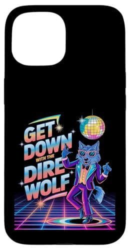 Dire Wolf Reunion Remos Romulus Lustiger Dire Wolf Disco Funky Hülle für iPhone 15 Dire Wolf Reunion Remos Romulus Lustiger Dire Wolf Disco Funky Hülle für iPhone 15 von The Dire Wolf Return Wolves Lover