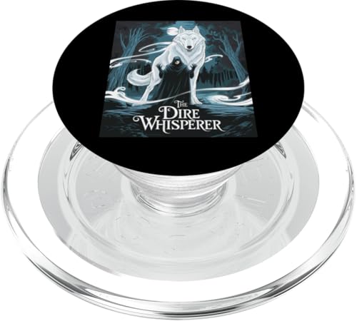 White Dire Wolf Reunion Remos und Romulus der Schreckensflüsterer PopSockets PopGrip für MagSafe von The Dire Wolf Return Wolves Lover