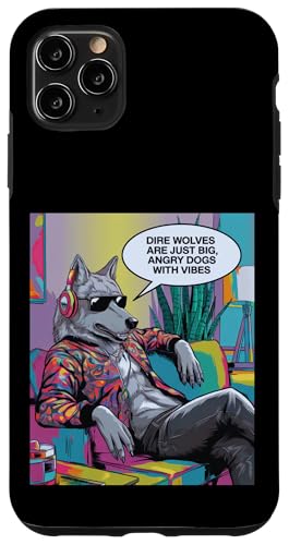 Witzige weiße schreckliche Wölfe Remos Romulus Angry Dogs With Vibes Hülle für iPhone 11 Pro Max Witzige weiße schreckliche Wölfe Remos Romulus Angry Dogs With Vibes Hülle für iPhone 11 Pro Max von The Dire Wolf Return Wolves Lover