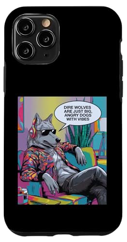 Witzige weiße schreckliche Wölfe Remos Romulus Angry Dogs With Vibes Hülle für iPhone 11 Pro Witzige weiße schreckliche Wölfe Remos Romulus Angry Dogs With Vibes Hülle für iPhone 11 Pro von The Dire Wolf Return Wolves Lover