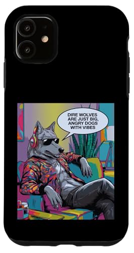 Witzige weiße schreckliche Wölfe Remos Romulus Angry Dogs With Vibes Hülle für iPhone 11 Witzige weiße schreckliche Wölfe Remos Romulus Angry Dogs With Vibes Hülle für iPhone 11 von The Dire Wolf Return Wolves Lover