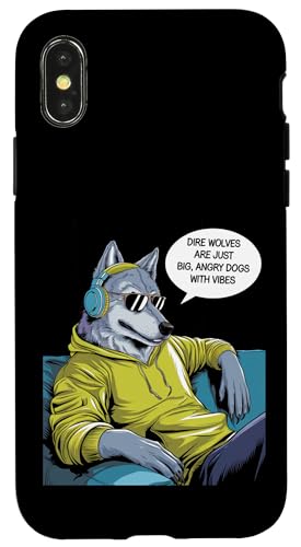 Witzige weiße schreckliche Wölfe Remos Romulus Angry Dogs With Vibes Hülle für iPhone X/XS Witzige weiße schreckliche Wölfe Remos Romulus Angry Dogs With Vibes Hülle für iPhone X/XS von The Dire Wolf Return Wolves Lover