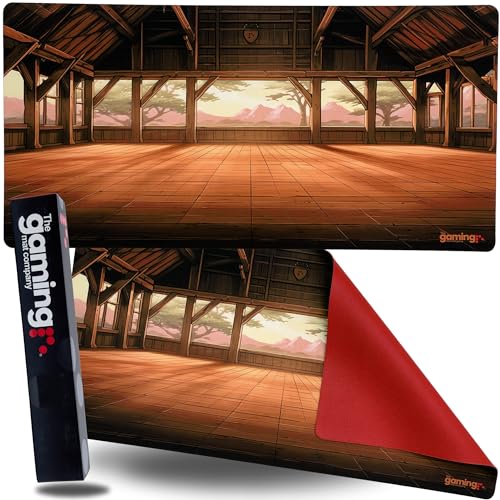 The Gaming Mat Company Einzelspieler-MTG-Spielmatte und Gaming-Mauspad – 71,1 x 35,6 cm Dojo-Gaming-Mauspad, kompatibel mit Magic The Gathering Spielmatten, MTG-Karten, Gaming-Mauspad, großes Mauspad The Gaming Mat Company Einzelspieler-MTG-Spielmatte und Gaming-Mauspad – 71,1 x 35,6 cm Dojo-Gaming-Mauspad, kompatibel mit Magic The Gathering Spielmatten, MTG-Karten, Gaming-Mauspad, großes Mauspad von The Gaming Mat Company