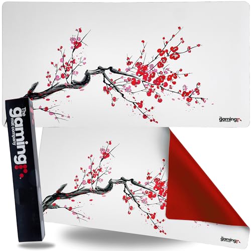 The Gaming Mat Company MTG Playmat & Gaming-Mauspad für Einzelspieler, 71,1 x 35,6 cm, Kirschblüten-Gaming-Mauspad, kompatibel mit Magic The Gathering Playmats MTG Karten, YuGiOh Gaming-Matte, großes The Gaming Mat Company MTG Playmat & Gaming-Mauspad für Einzelspieler, 71,1 x 35,6 cm, Kirschblüten-Gaming-Mauspad, kompatibel mit Magic The Gathering Playmats MTG Karten, YuGiOh Gaming-Matte, großes von The Gaming Mat Company