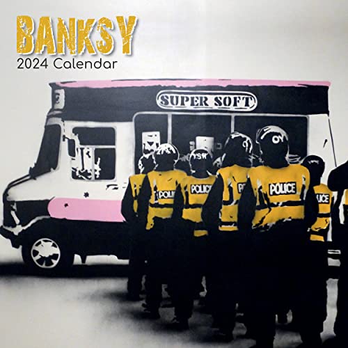 Banksy 2024 – 16-Monatskalender: Original Gifted Stationery-Kalender [Mehrsprachig] [Kalender] (Wall-Kalender) von The Gifted Stationery