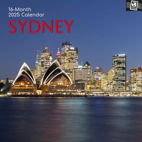Sydney 2025 – 16-Monatskalender: Original The Gifted Stationery Co. Ltd [Mehrsprachig] [Kalender] (Wall-Kalender) von The Gifted Stationery