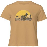 The Goonies Retro Logo Women's Cropped T-Shirt - Tan - L von The Goonies