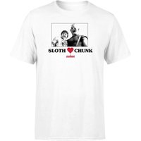 The Goonies Sloth Love Chunk Herren T-Shirt - Weiß - L von The Goonies